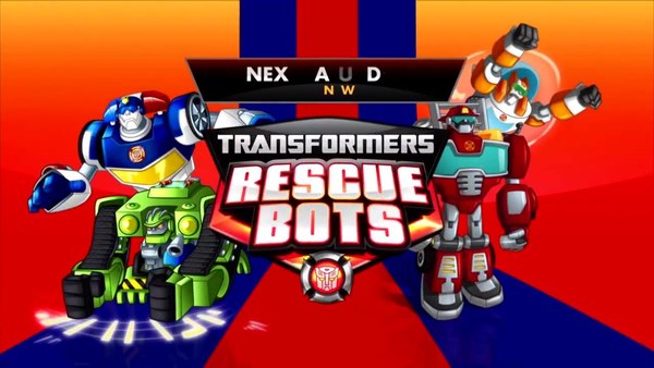 Transformers Rescue Bots Preview    Blurr And Salvage Learn To Team Up (1 of 1)